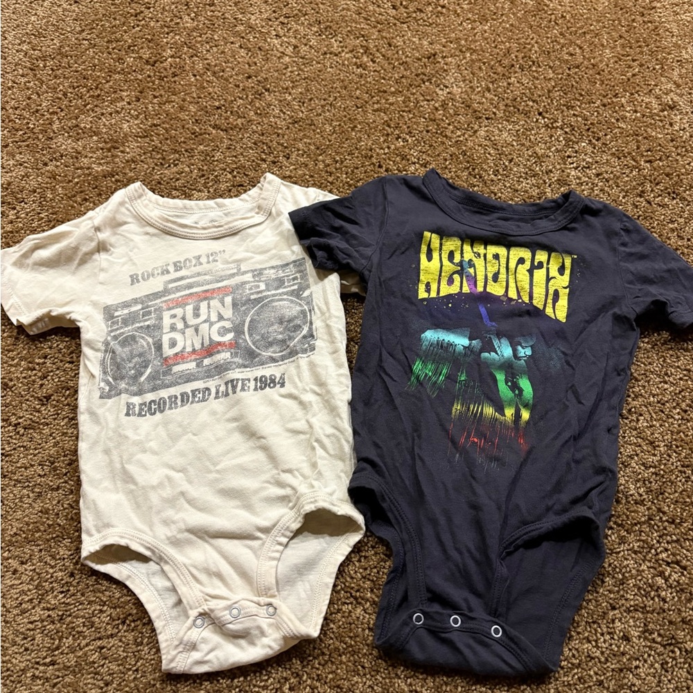 Rowdy Sprout Band Tee Bodysuits Bundle